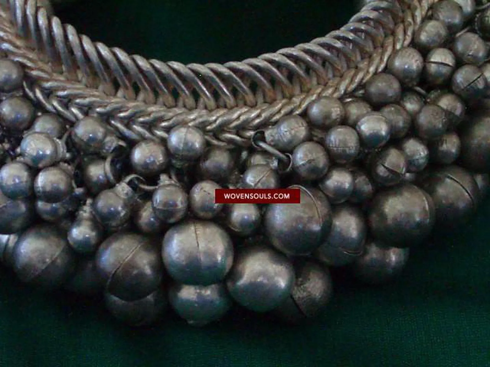 272 SOLD Heavy Heirloom Silver Payal Anklets