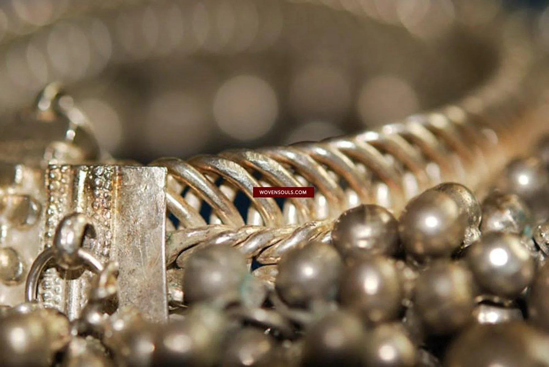 272 SOLD Heavy Heirloom Silver Payal Anklets