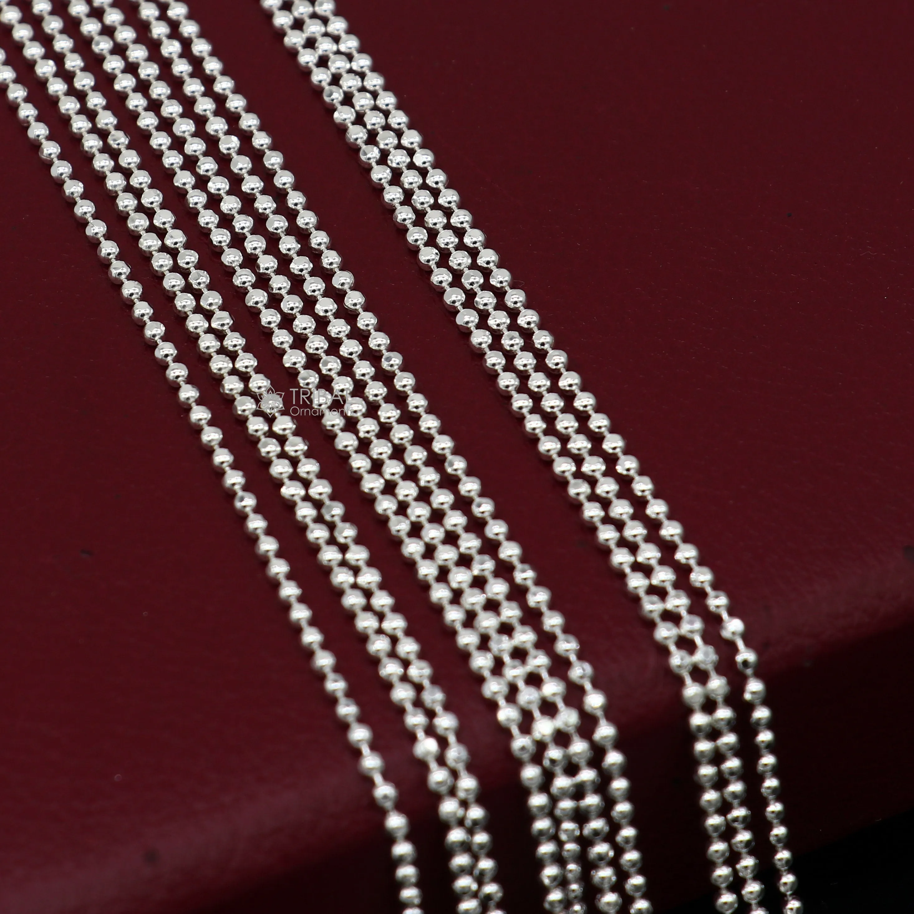 2mm 925 sterling silver beaded/ball chain anklet bracelet amazing light weight delicate anklets gorgeous belly dance silver jewelry ank614