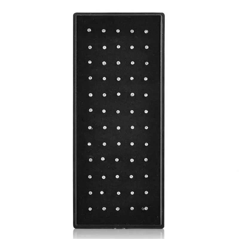 60pcs/set 1.8mm Nose Studs Stainless Steel Nose Hoop Nose Ring Stud Body Piercing Labret Jewelry Punk Style