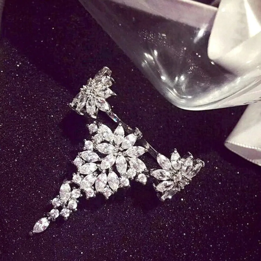 AAA Cubic Zirconia Bridal Wedding Jewelry Sets