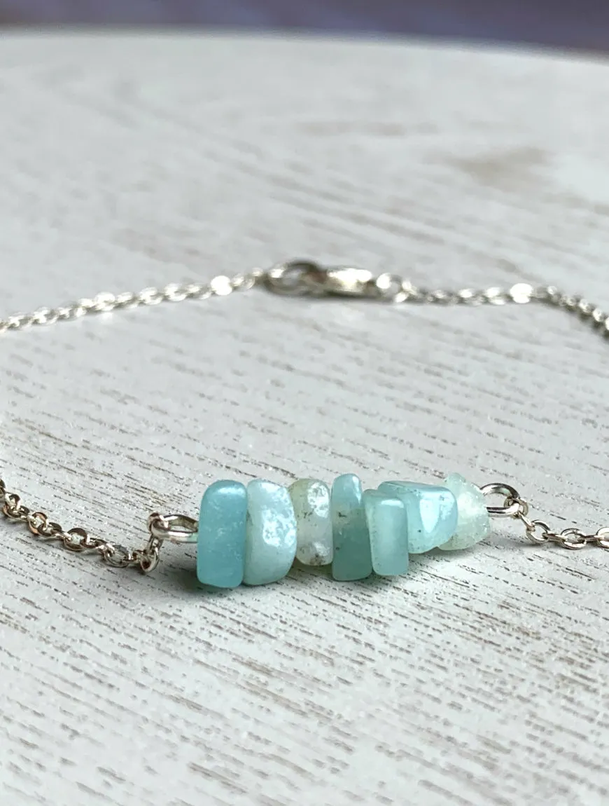 Amazonite Anklet