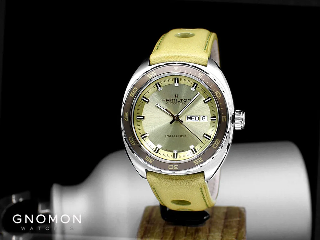 American Classic Pan Europ Day Date Auto Green Ref. H35445860
