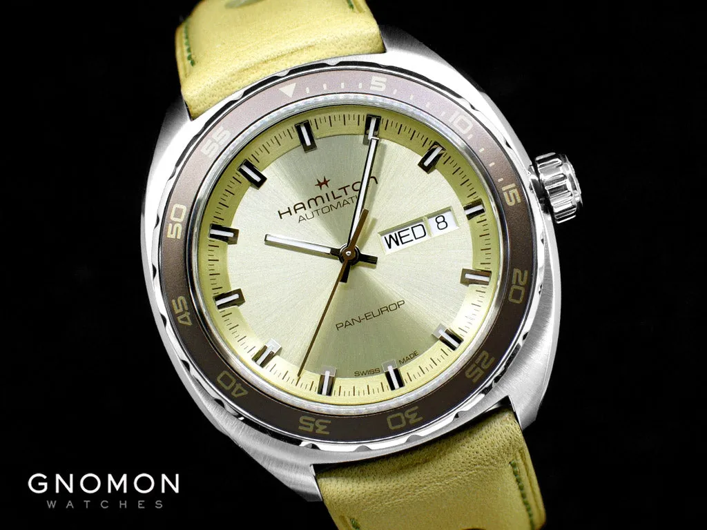American Classic Pan Europ Day Date Auto Green Ref. H35445860
