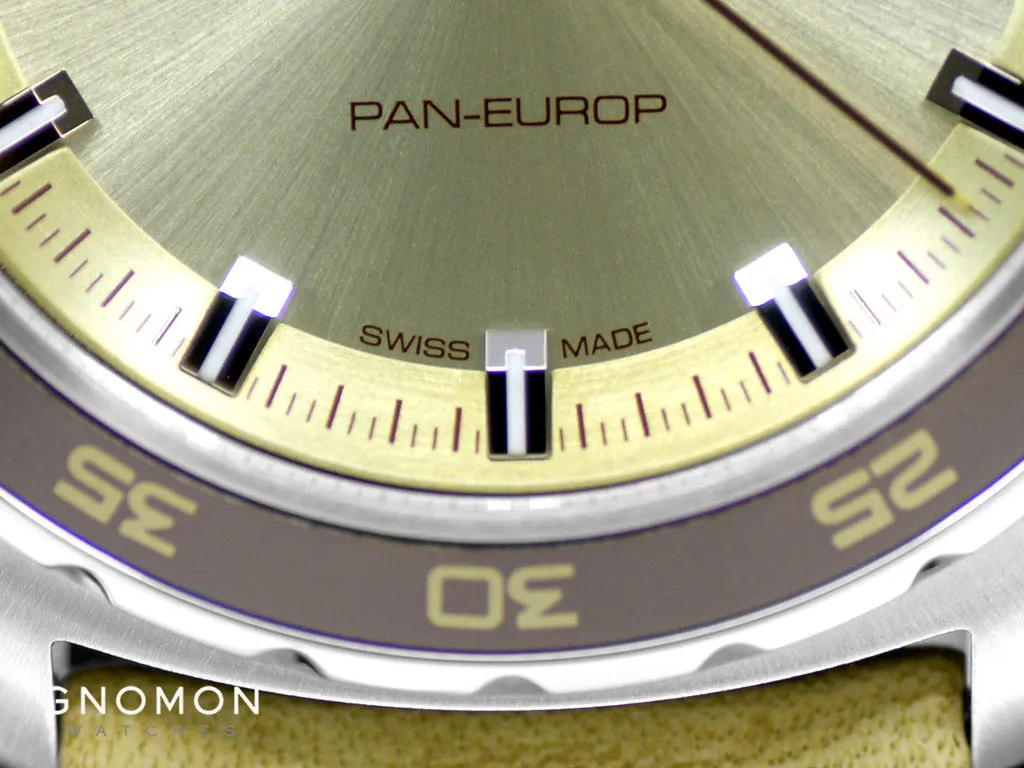 American Classic Pan Europ Day Date Auto Green Ref. H35445860