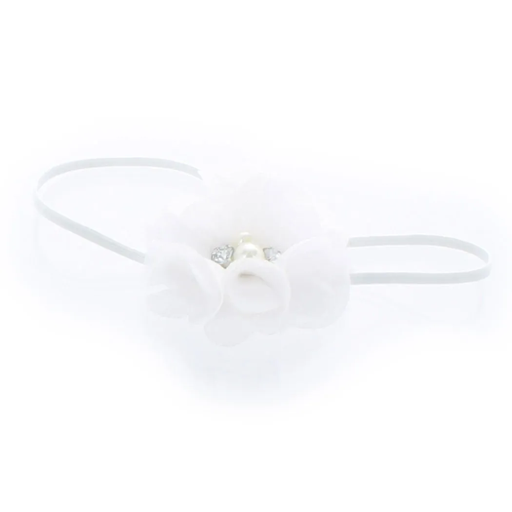 Baby/Toddler Chiffon Flower Skinny Headband