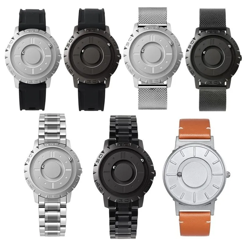 Bezel-free Magnetic Ball Watch - Men Design