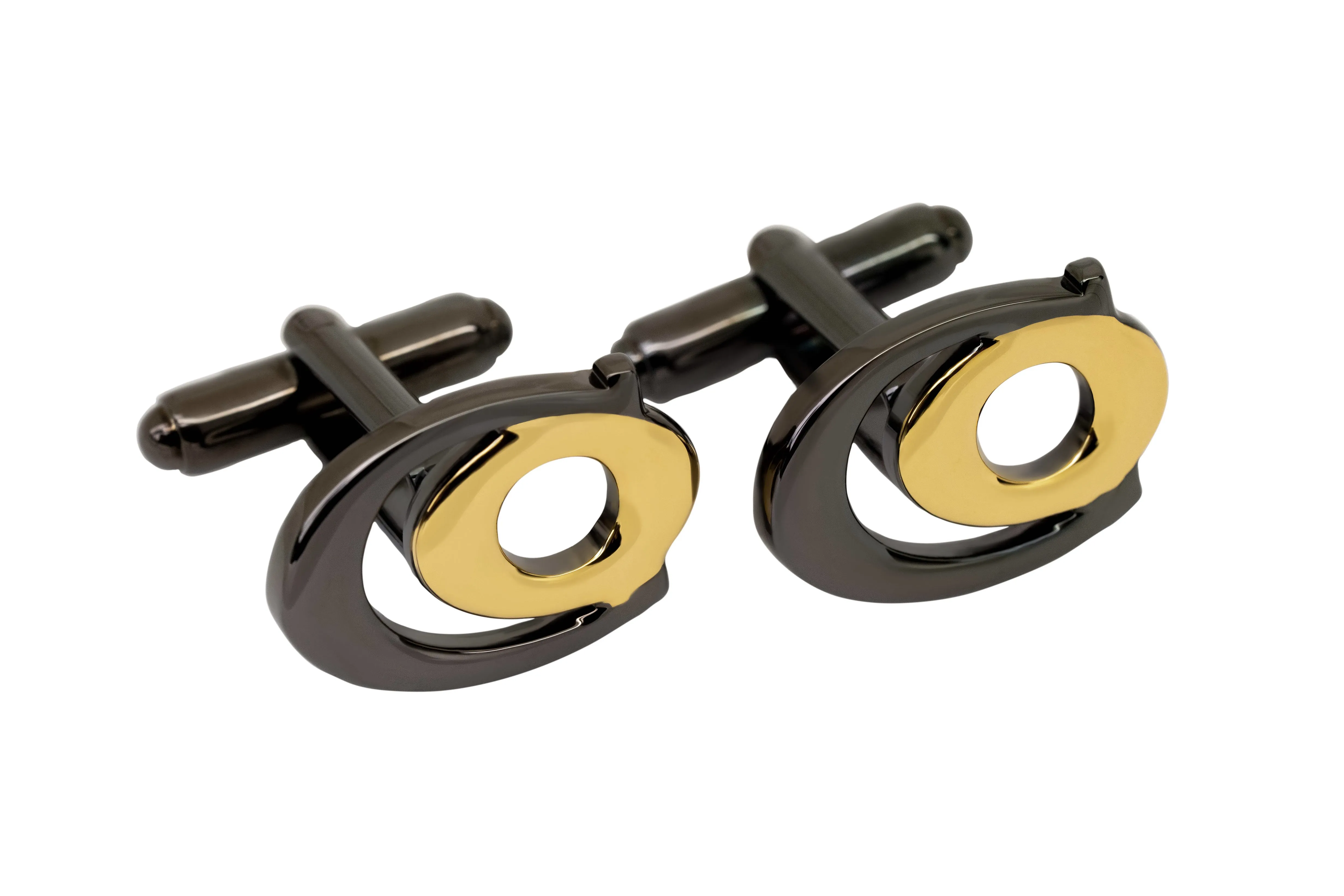 Black & Gold Cufflinks