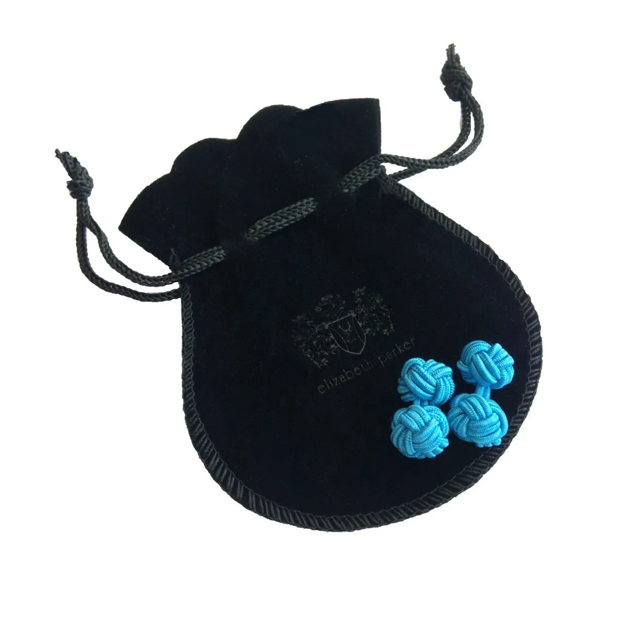 Black & White Sparkle Cuffknots