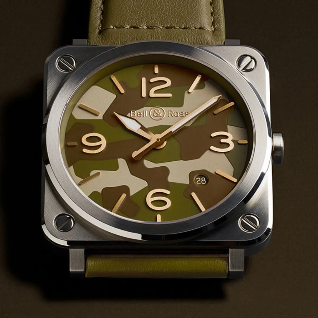BR Watch BRS Green Camo