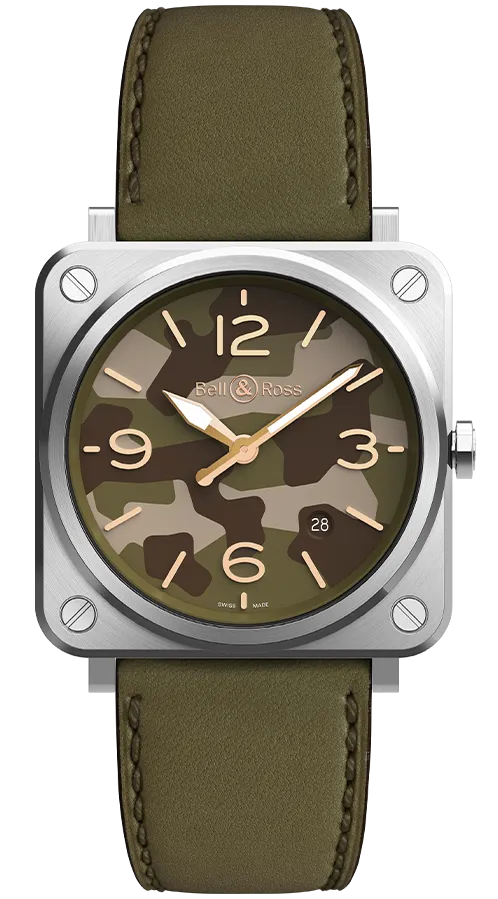 BR Watch BRS Green Camo