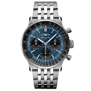 Breitling Navitimer B01 Chronograph 41mm Blue Dial Automatic Gents Watch AB0139241C1A1