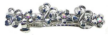 Bsmall1433 arrette in Design of 3 Butterflies U86175-1433E