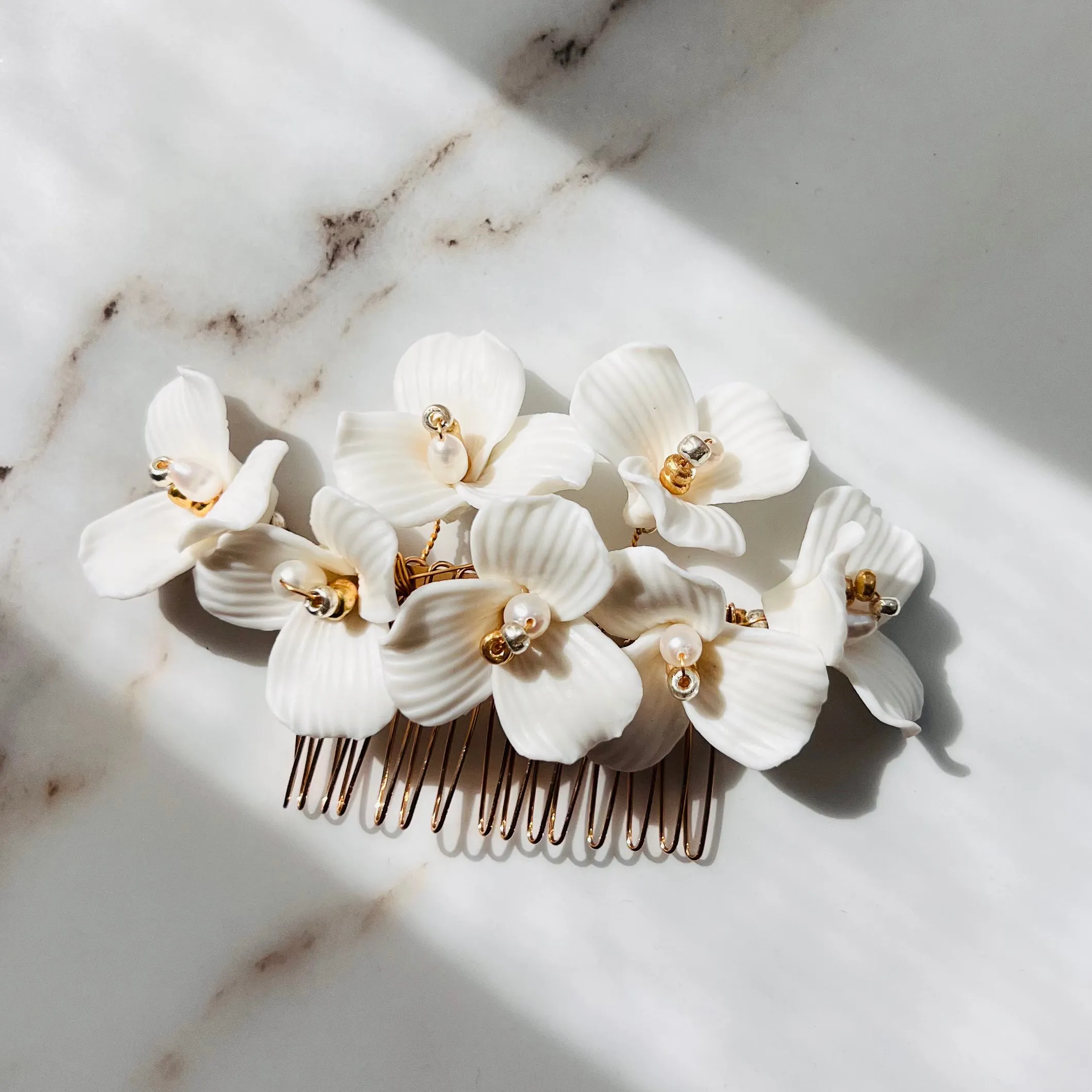 C219 elegant floral hair comb/ hair pins/ hair clips