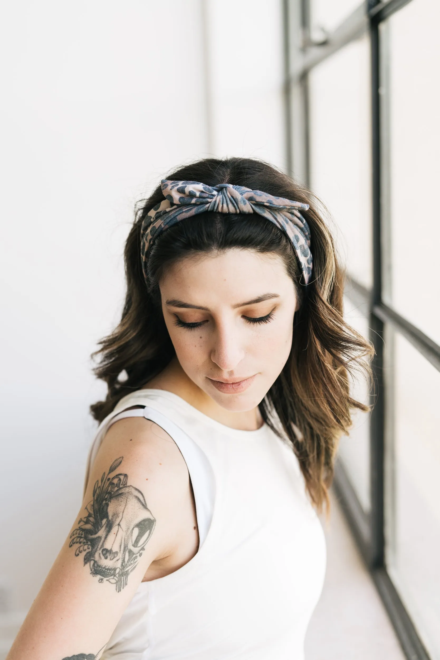 CHEETAH - 4'' Bow Headband