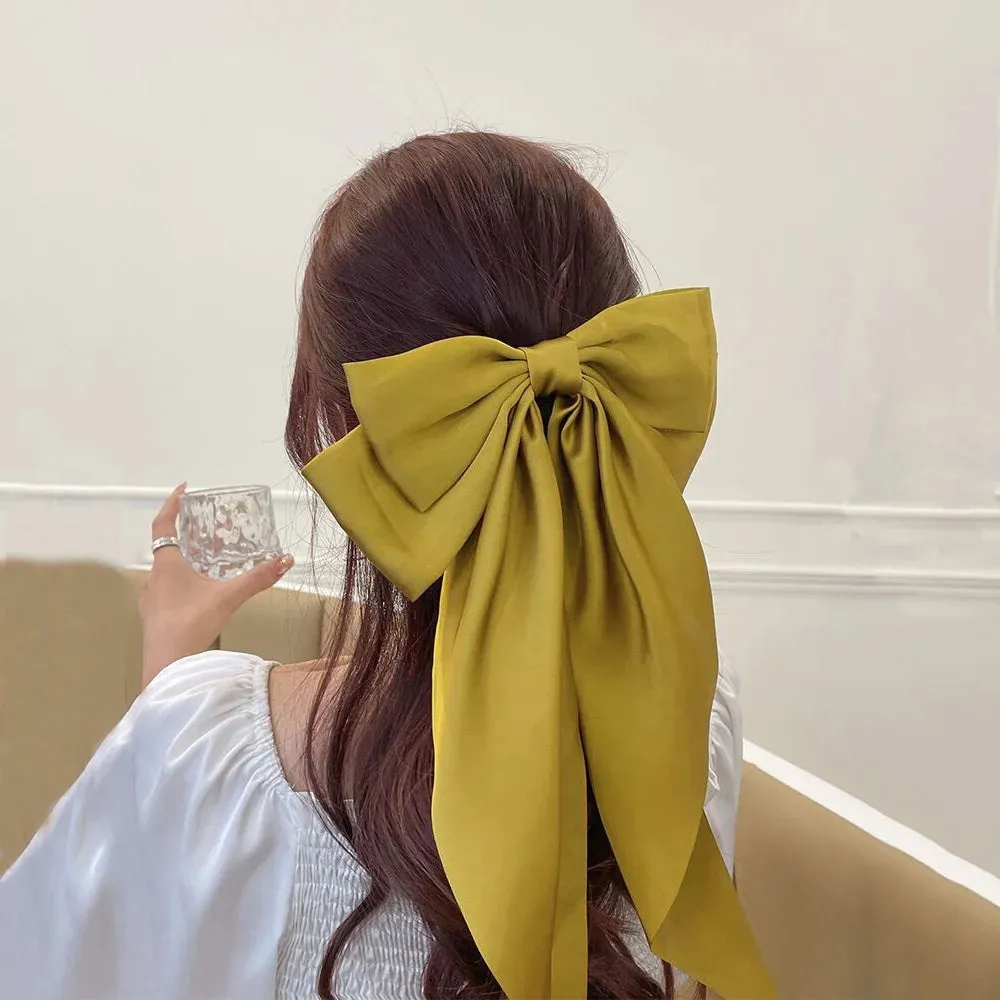Chiffon Bowknot Hair Clip
