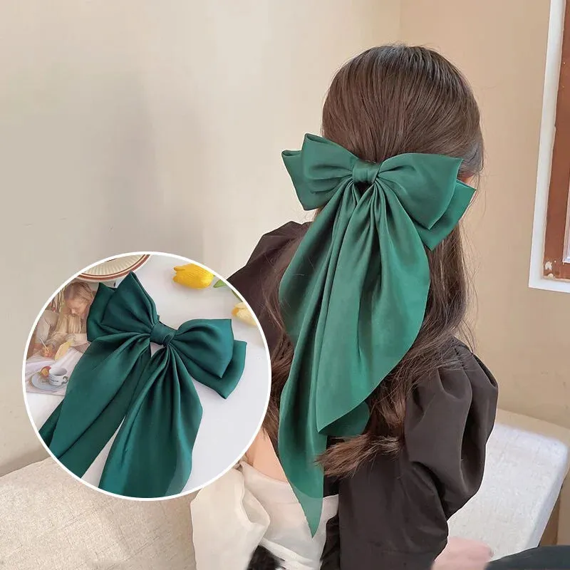 Chiffon Bowknot Hair Clip