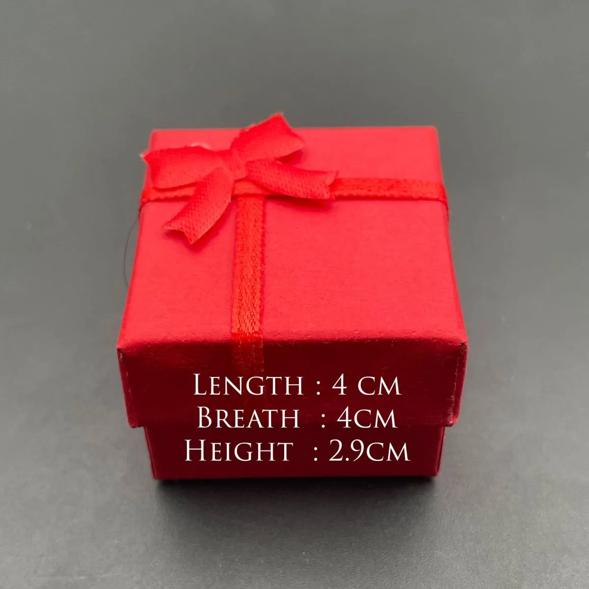 Cushion Pink Crystal Cufflinks In Box