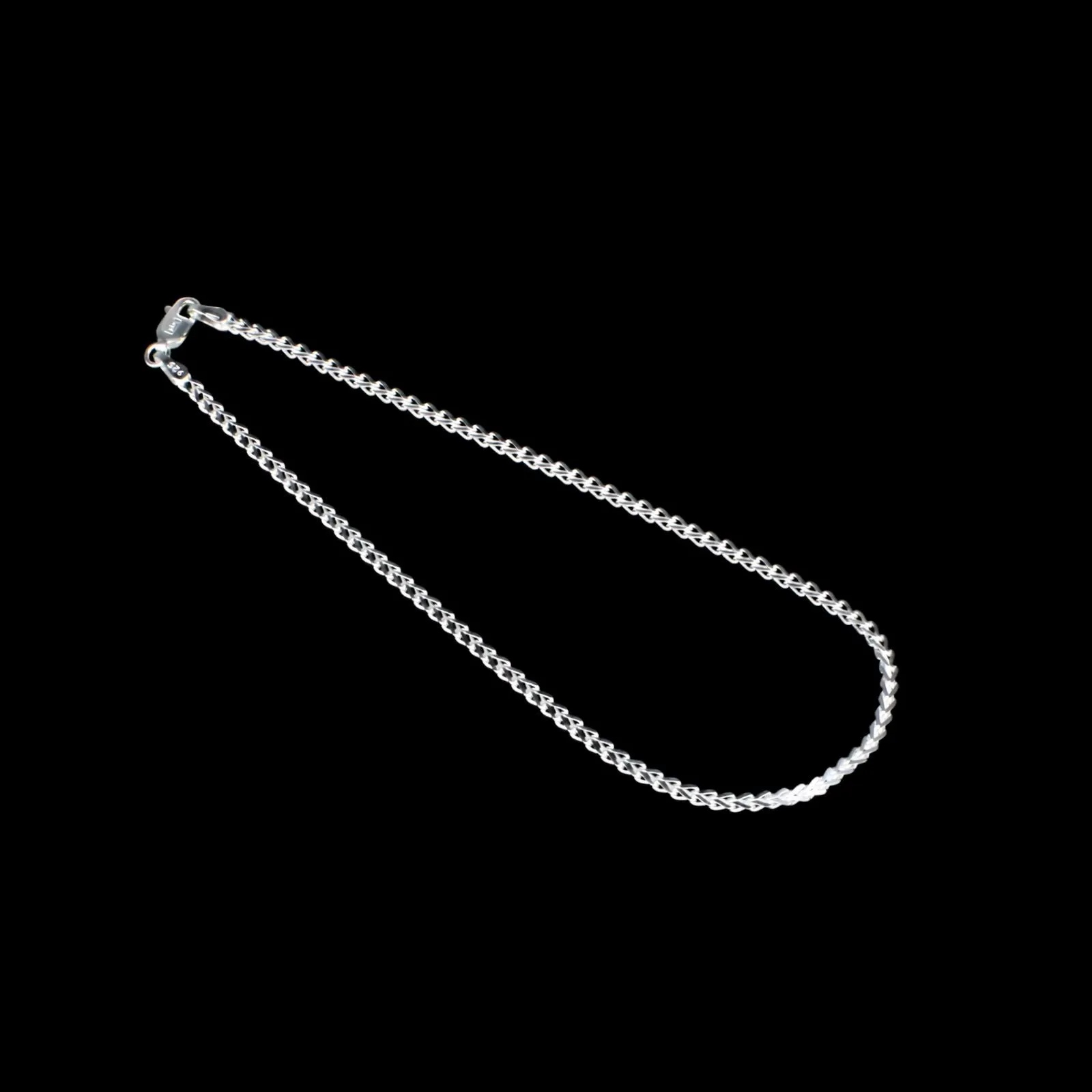 Cute Indian Girl Women Foxtail Real Silver Anklets Ankle Bracelet 10.3"