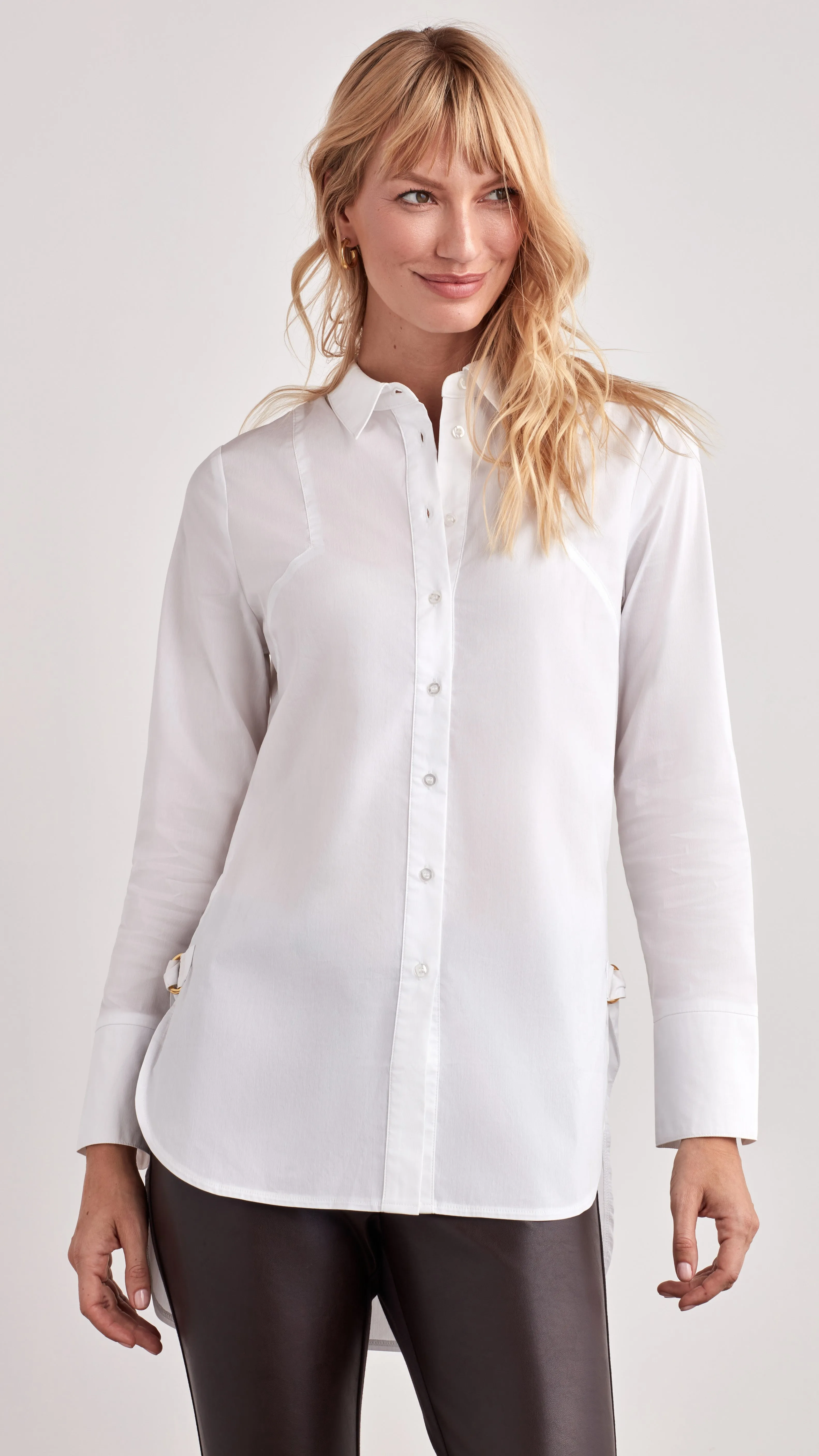 D-RING BUTTON DOWN SHIRT