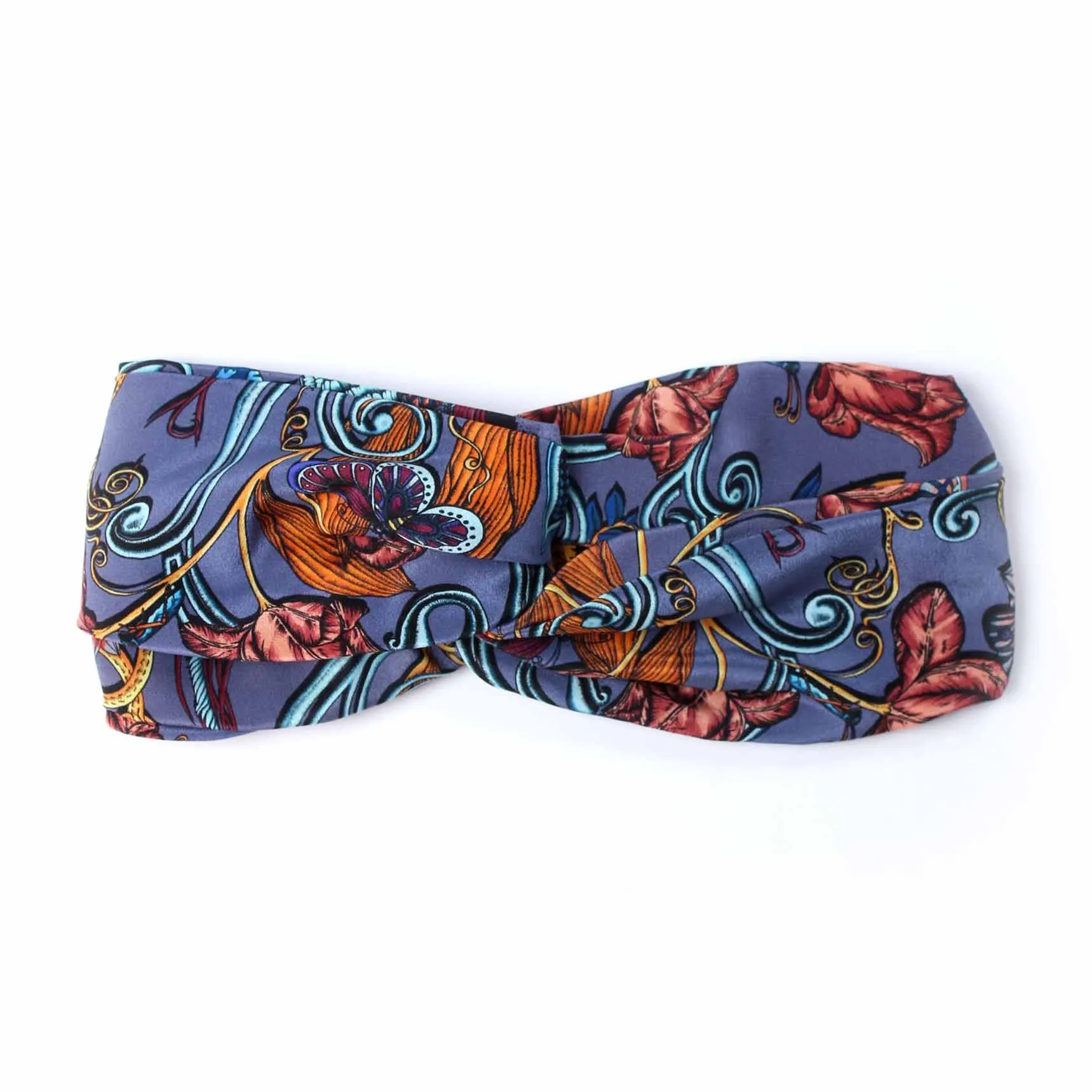 Delany Damask Looped Headband