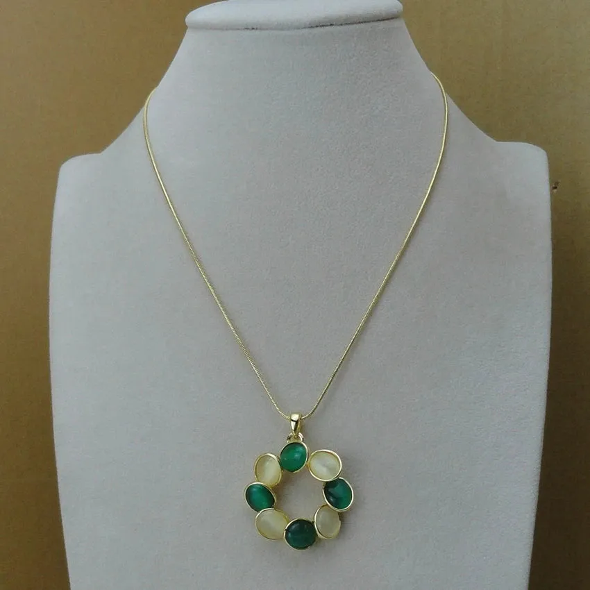 Dubai Costume Jewelry Fine Jewelry Pendant Sets