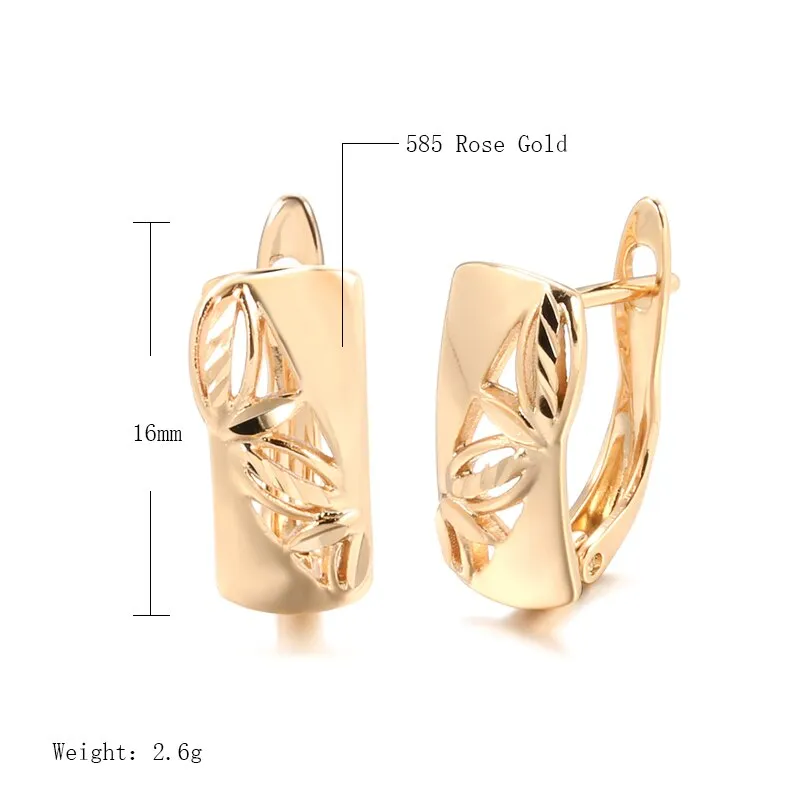 Fashion Irregular Hollow Texture Clip Earrings