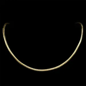 Fashion Punk Chain Necklace for Women Men Stainless Steel Gold Color Hip-hop Trendy Male Chains