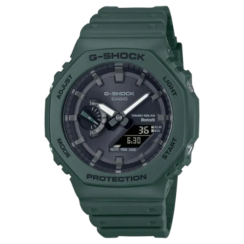 G-Shock GAB2100-3A Casioak Bluetooth Solar Green