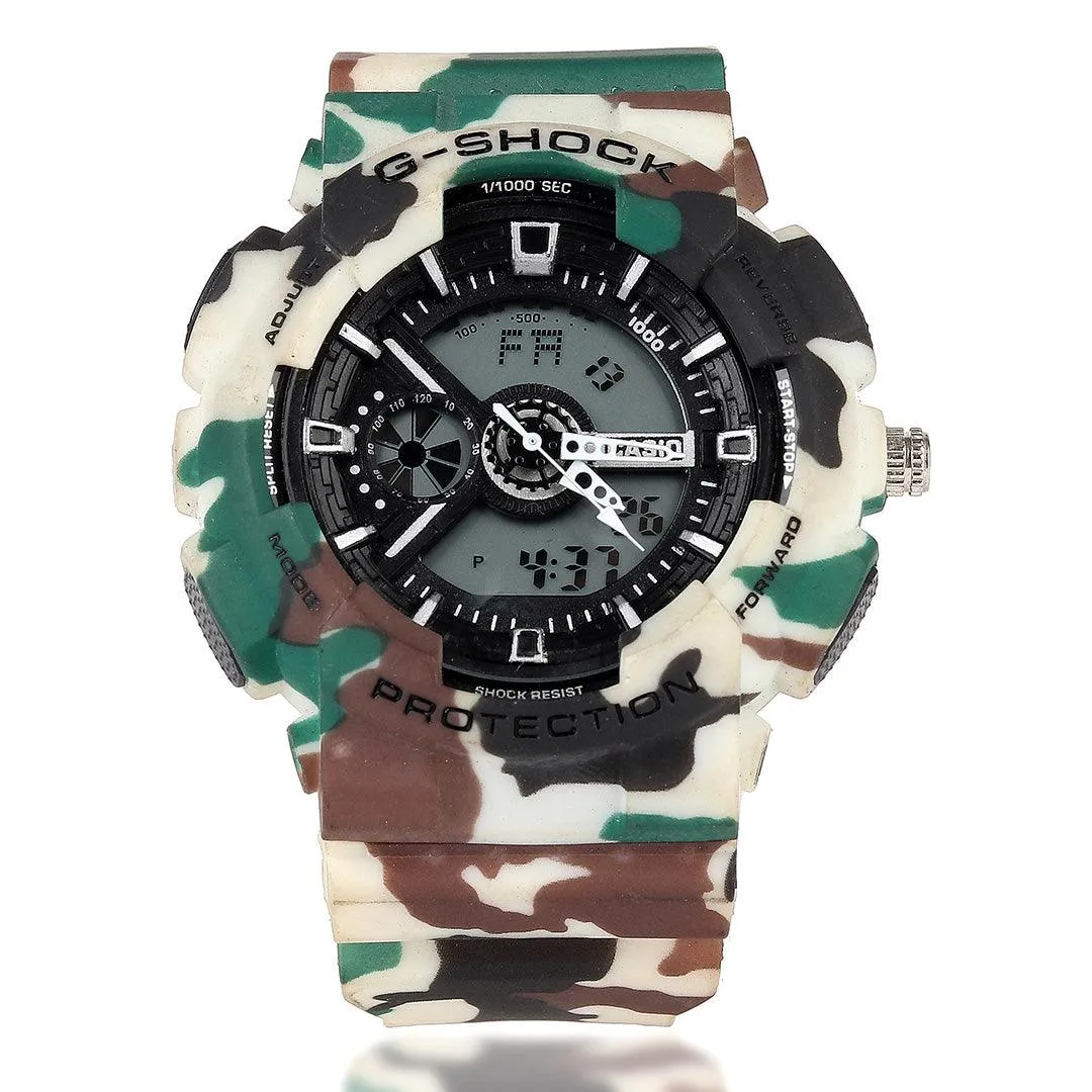 G Shock Men's Digital Watch Military Outdoor