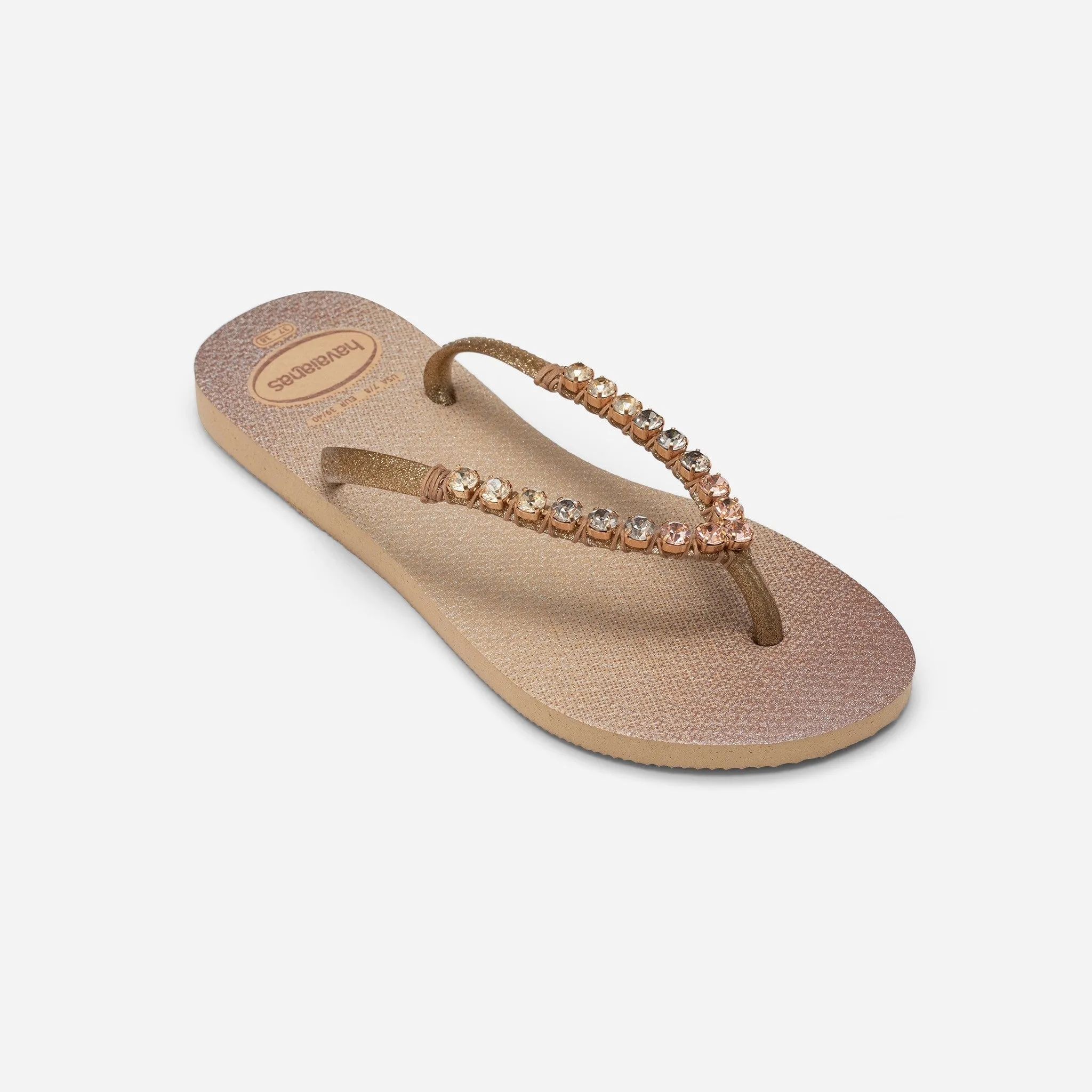 Glitter Glow Flip Flops
