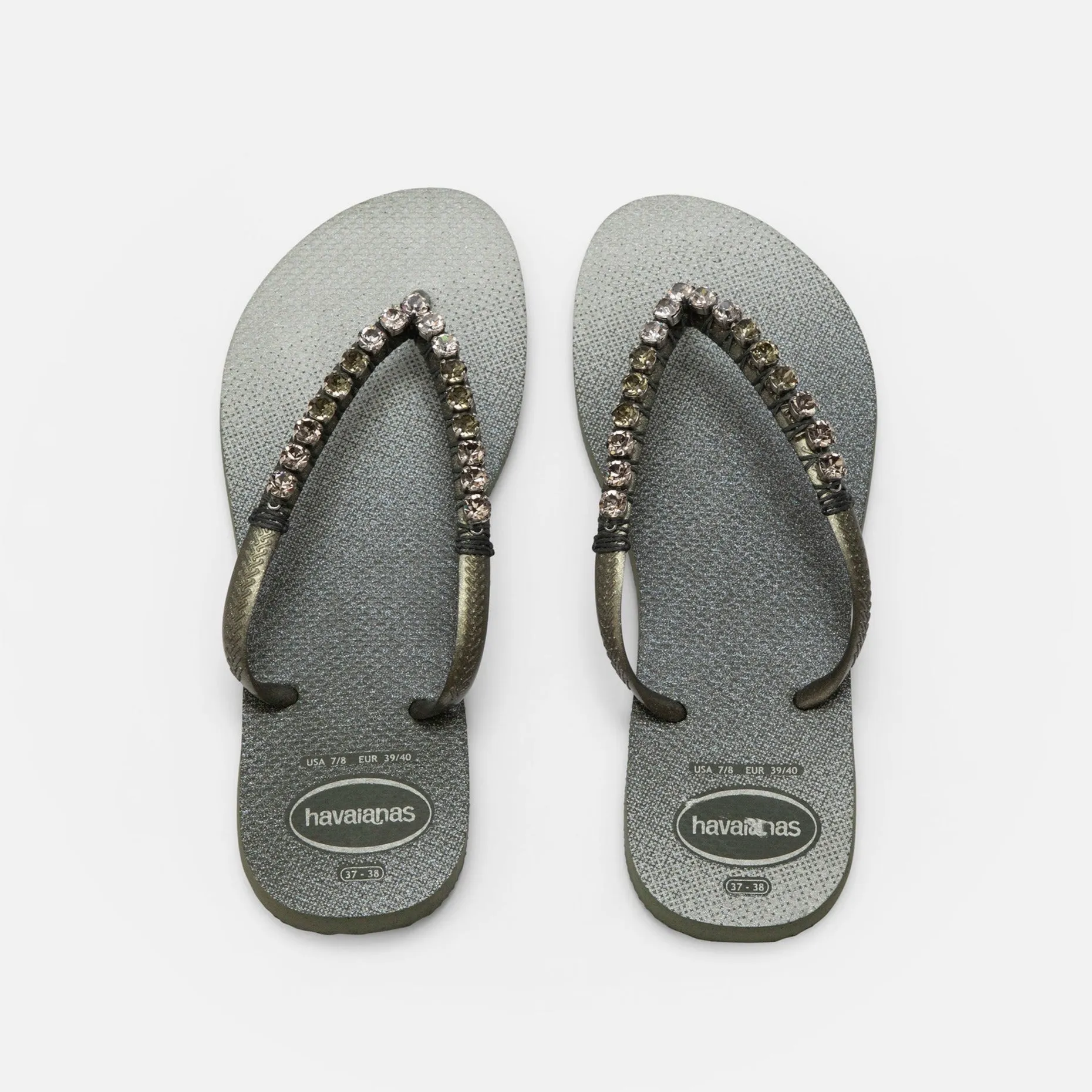 Glitter Glow Flip Flops