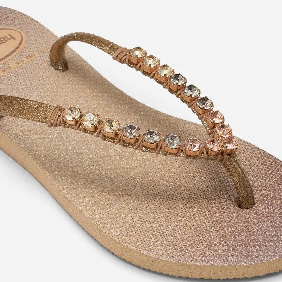 Glitter Glow Flip Flops