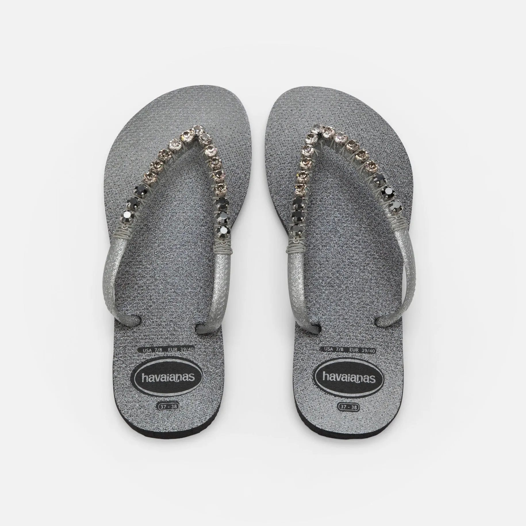 Glitter Glow Flip Flops