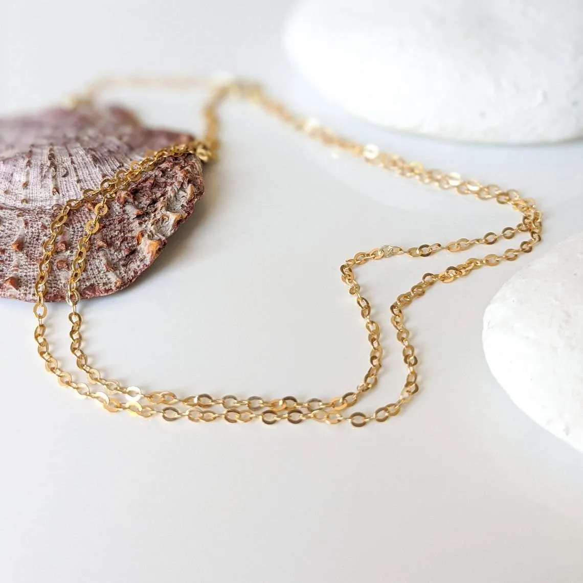 Gold Anklet for Women, Double Gold Chain Ankle Bracelet, Summer Minimalist Simple Style Foot Jewelry