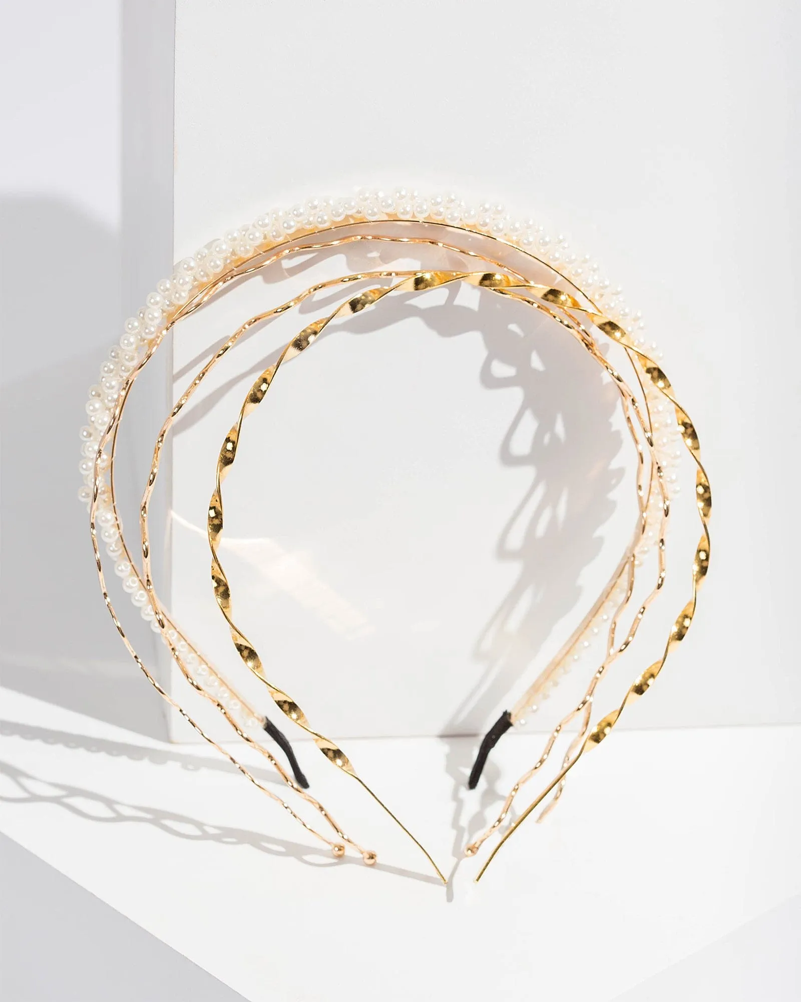 Gold Detail Headband Pack