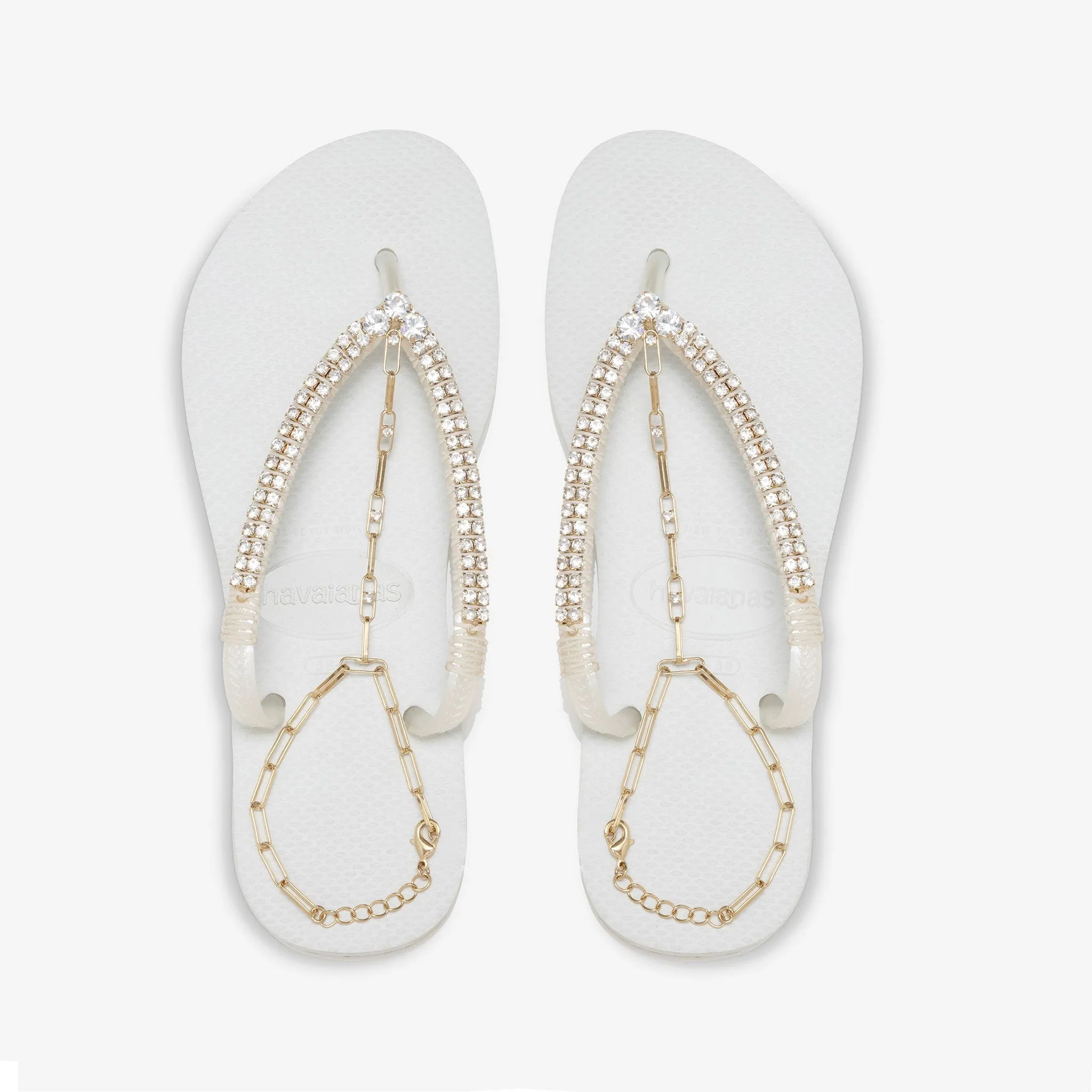 Golden Girl Flip Flops
