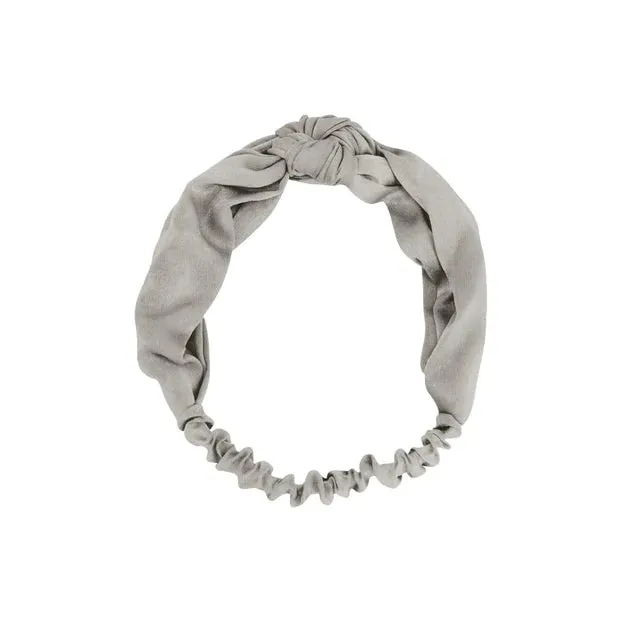Grech & Co. TOP KNOT | HEADBAND - FOG