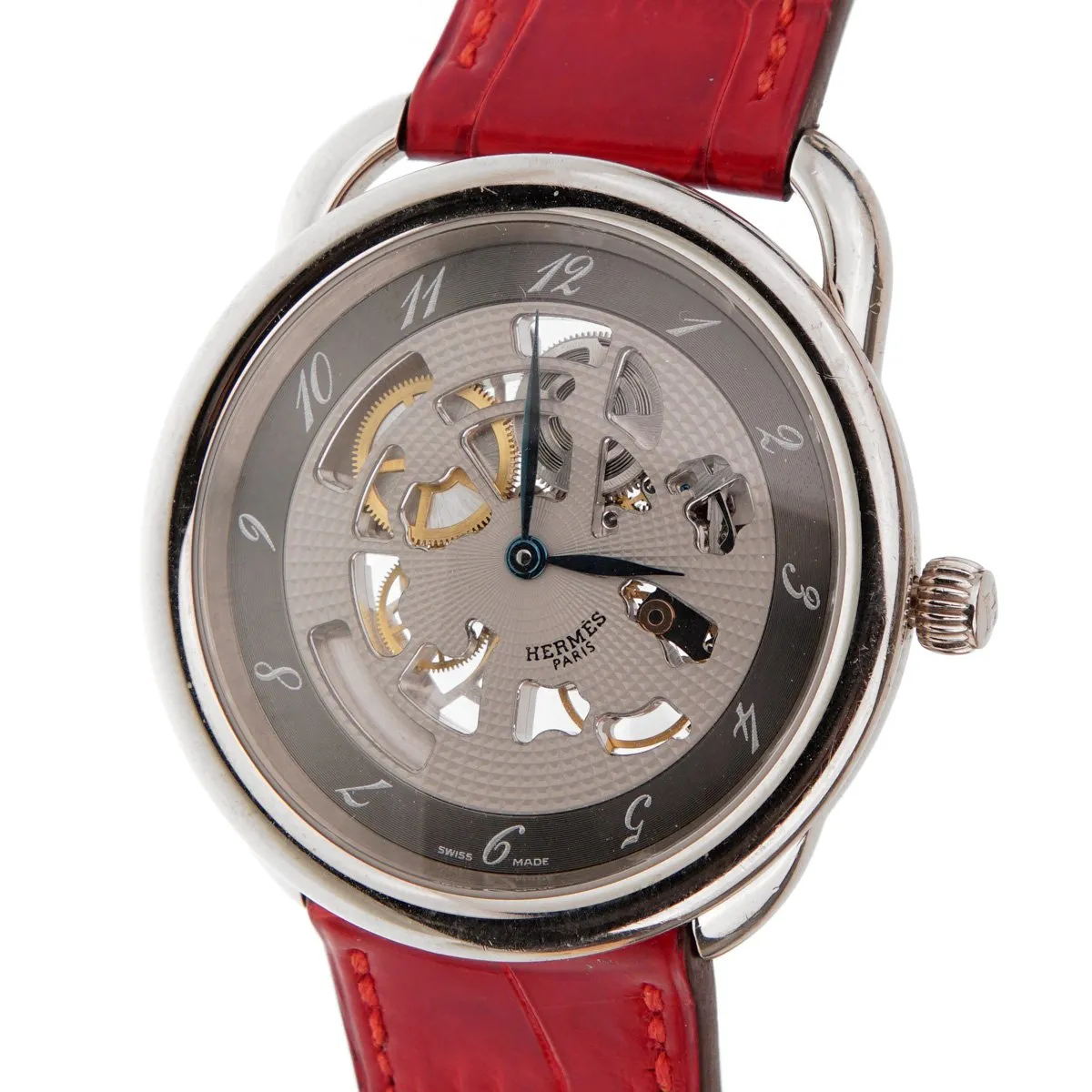 Hermes Arceau  Anniversary Limited Edition White Gold Watch
