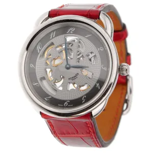 Hermes Arceau  Anniversary Limited Edition White Gold Watch