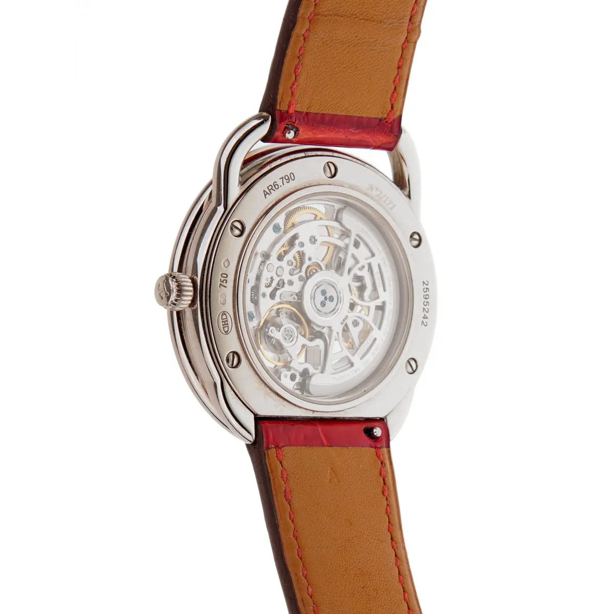 Hermes Arceau  Anniversary Limited Edition White Gold Watch