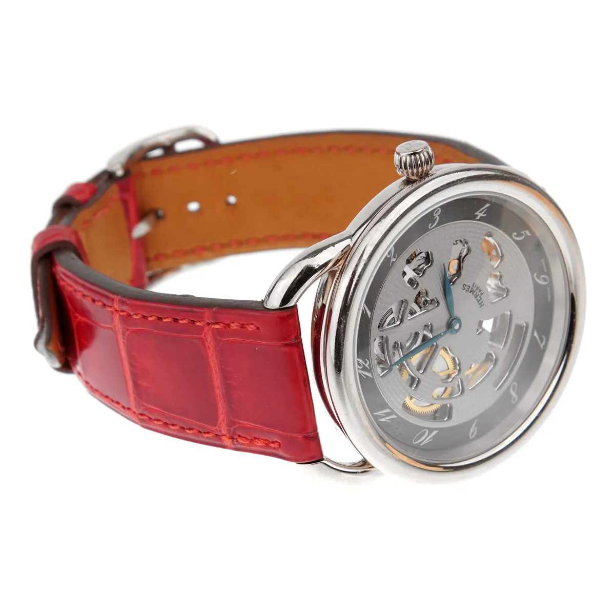 Hermes Arceau  Anniversary Limited Edition White Gold Watch