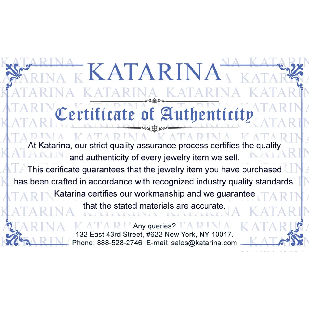 KATARINA 1/4 cttw Diamond Cluster Men's Ring