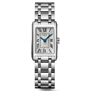 Longines DolceVita Silver Flinque Dial Ladies Quartz Watch L5.258.4.71.6