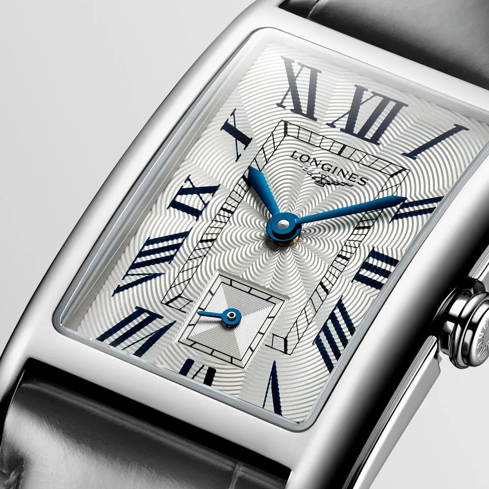 Longines DolceVita Silver Flinque Dial Ladies Quartz Watch L5.512.4.71.3