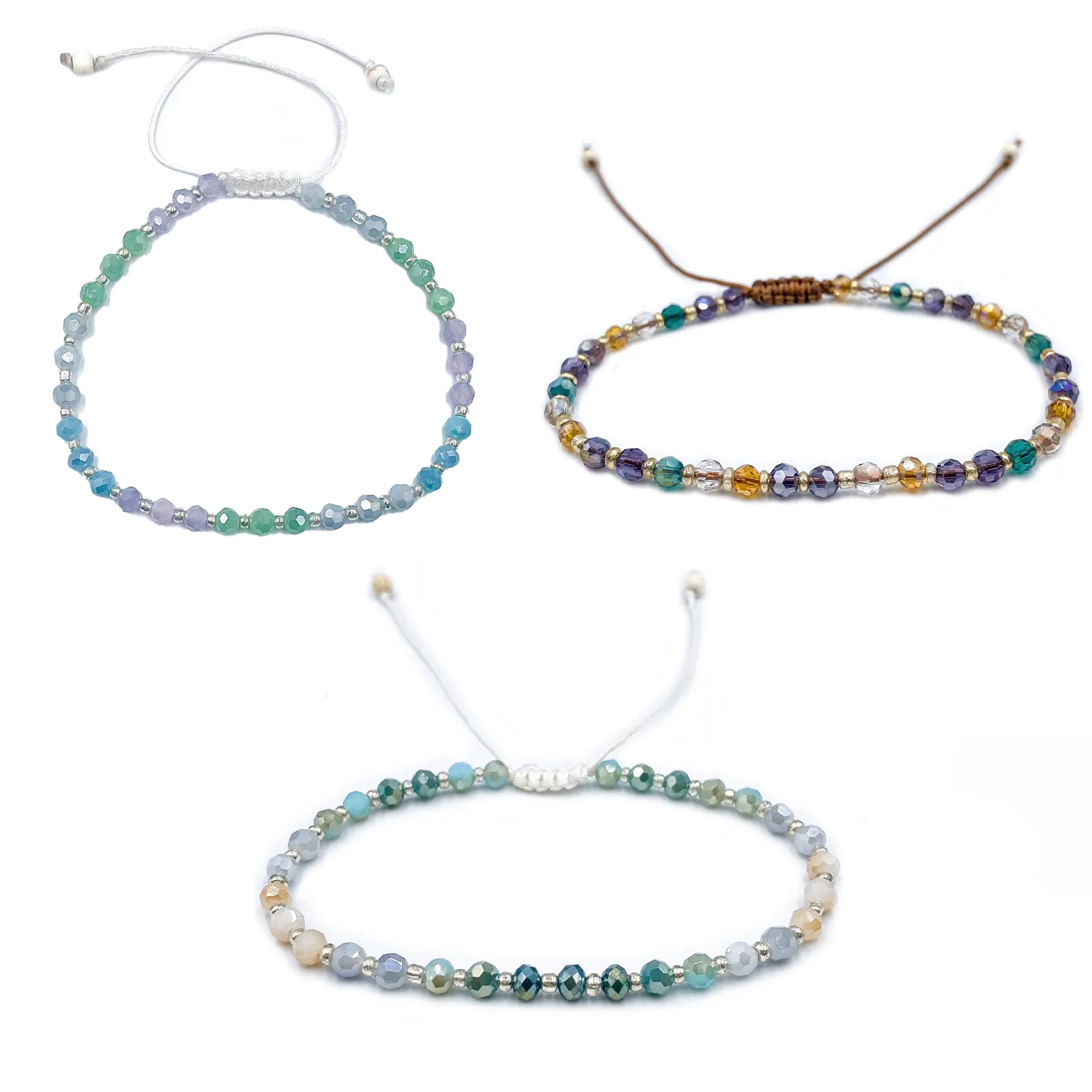 Lotus & Luna ~ Shimmer Anklets