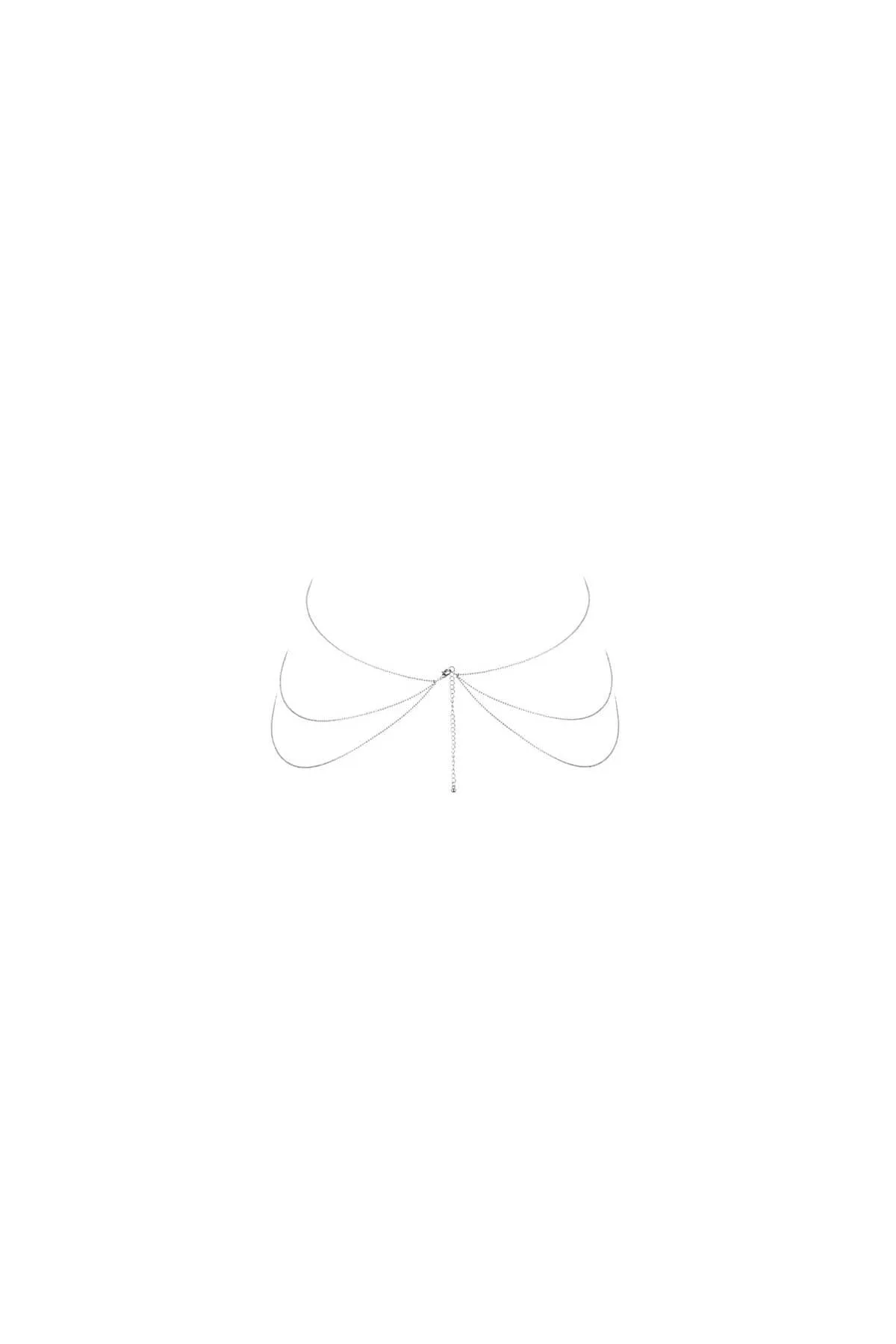 Magnifique 8 Body Chain  Silver