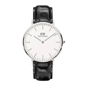 Men's Daniel Wellington Reading 40mm Watch in Silver