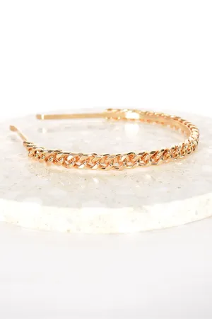Metal Chain Detail Headband