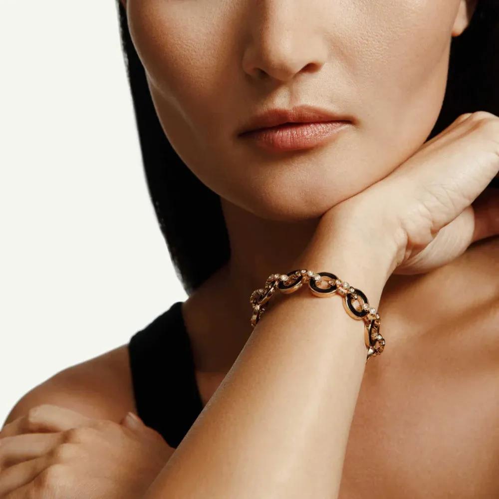 Michael M. 14k Chroma Diamond Arch Cuff